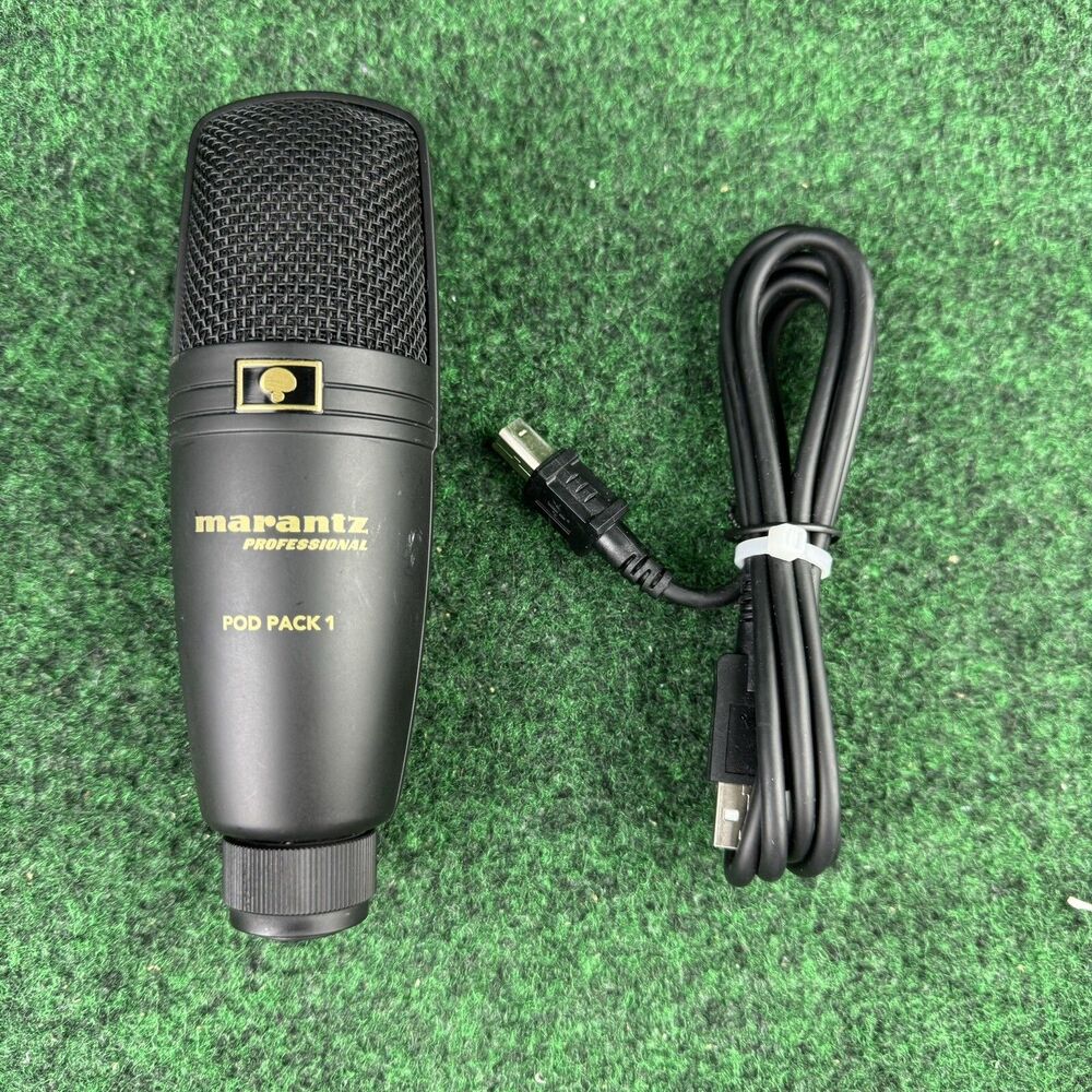 Marantz Professional Pod Pack 1 Usb Microphone Excellent Condition With Cord